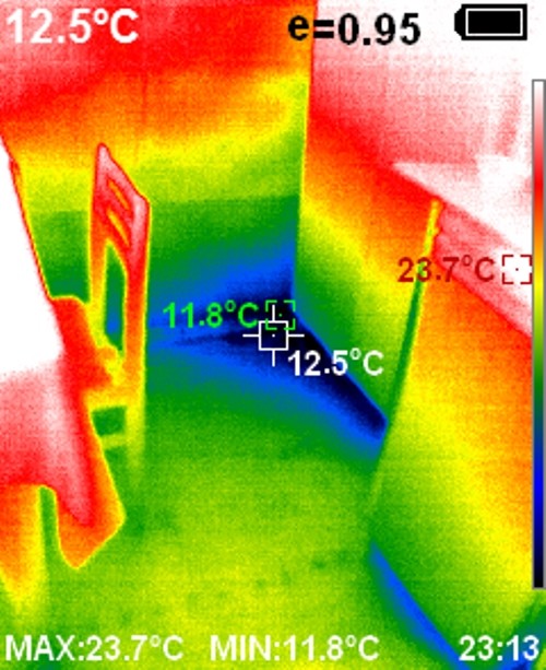 NOVOSIP.RU - Выявление утечек тепла в доме при помощи тепловизора 